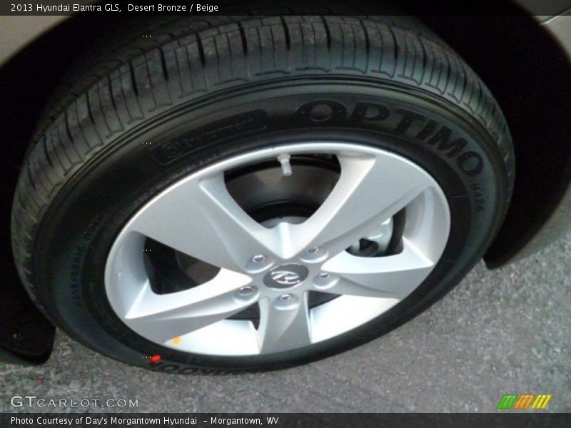 Desert Bronze / Beige 2013 Hyundai Elantra GLS