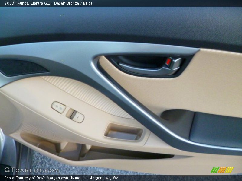 Desert Bronze / Beige 2013 Hyundai Elantra GLS