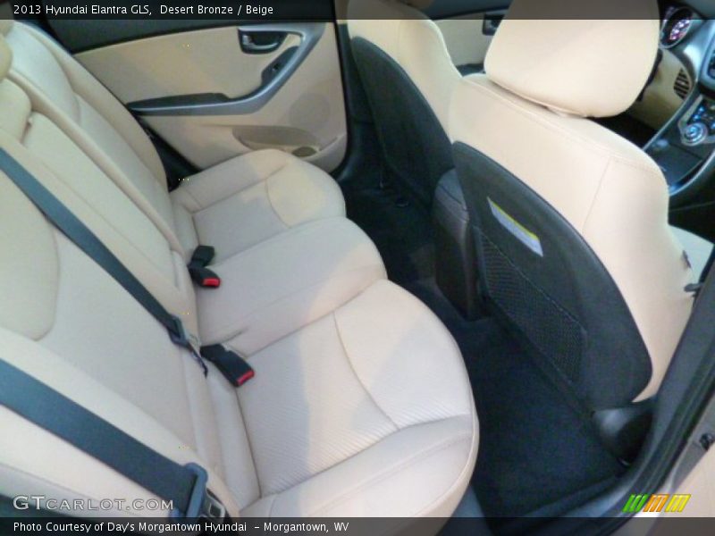 Desert Bronze / Beige 2013 Hyundai Elantra GLS