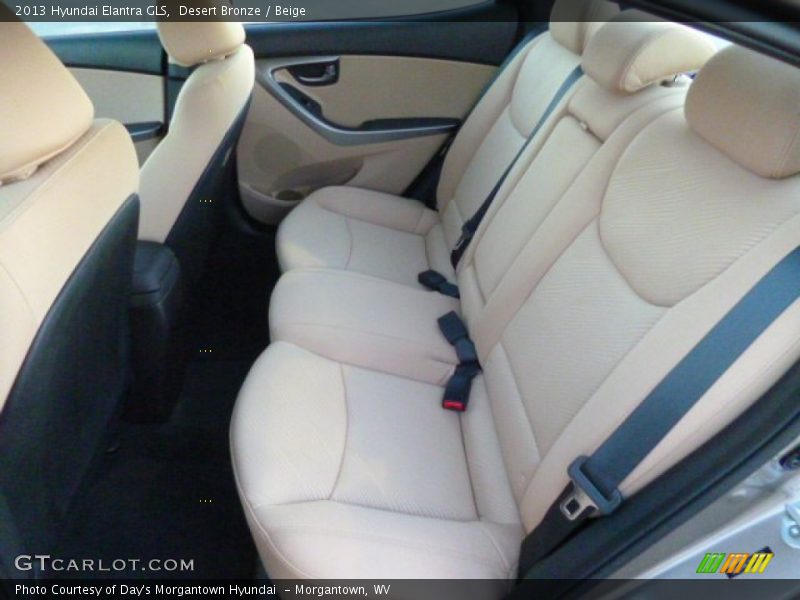 Desert Bronze / Beige 2013 Hyundai Elantra GLS