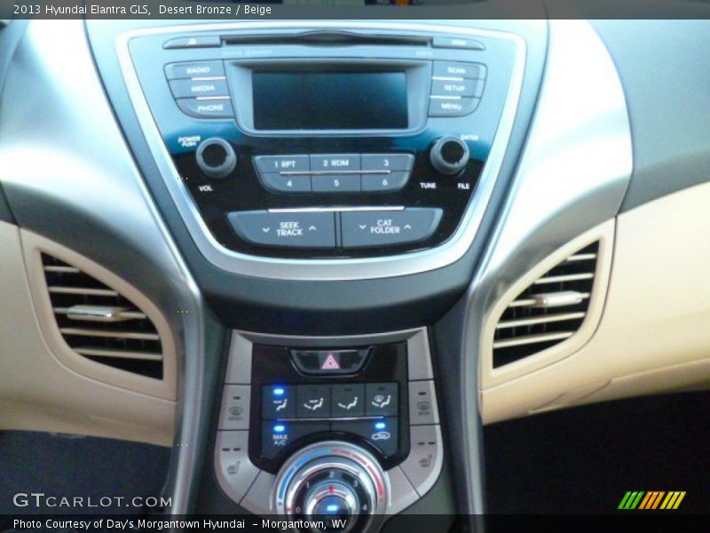 Desert Bronze / Beige 2013 Hyundai Elantra GLS