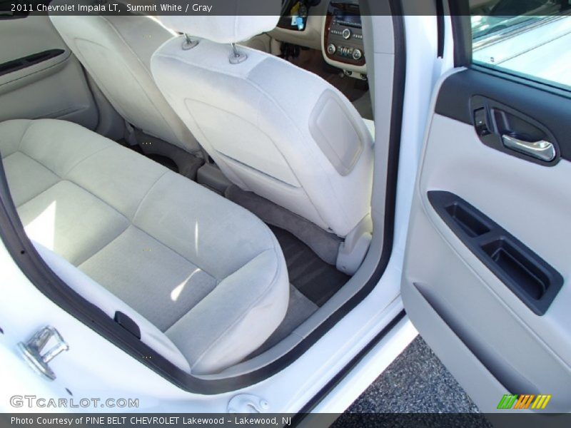 Summit White / Gray 2011 Chevrolet Impala LT