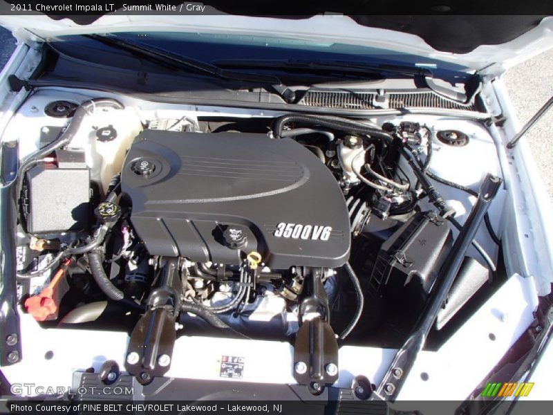 Summit White / Gray 2011 Chevrolet Impala LT