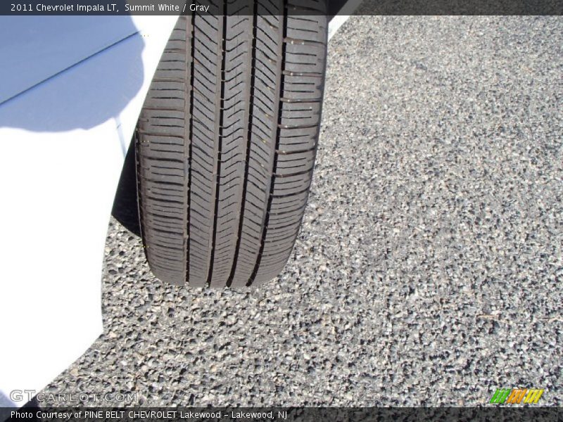 Summit White / Gray 2011 Chevrolet Impala LT