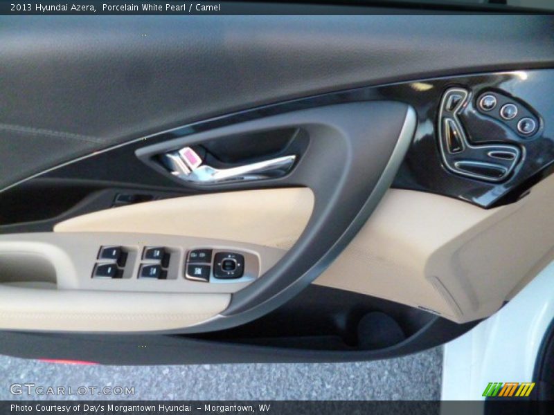 Porcelain White Pearl / Camel 2013 Hyundai Azera
