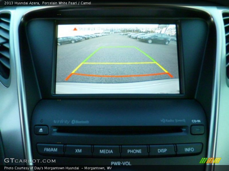 Porcelain White Pearl / Camel 2013 Hyundai Azera