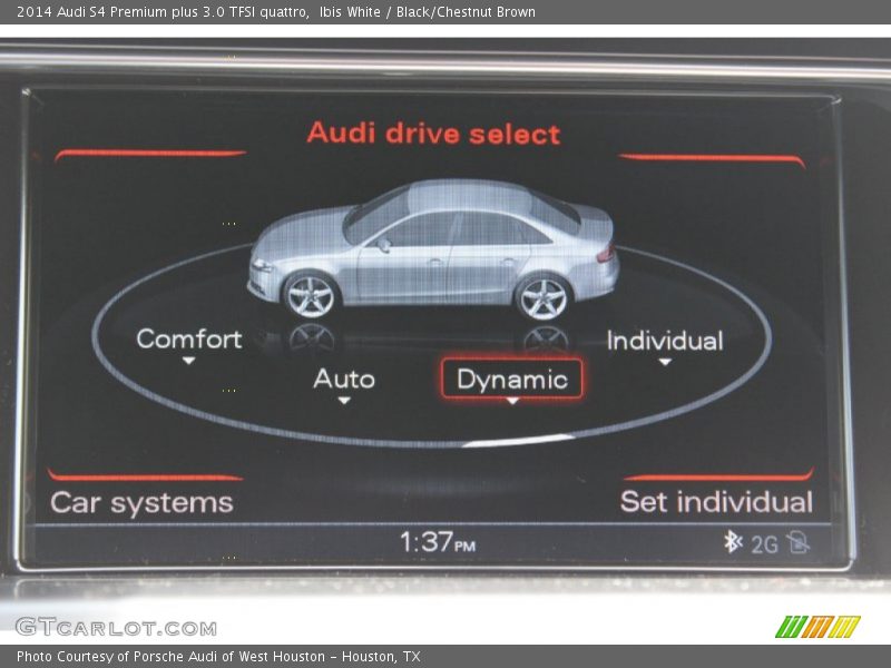 Ibis White / Black/Chestnut Brown 2014 Audi S4 Premium plus 3.0 TFSI quattro