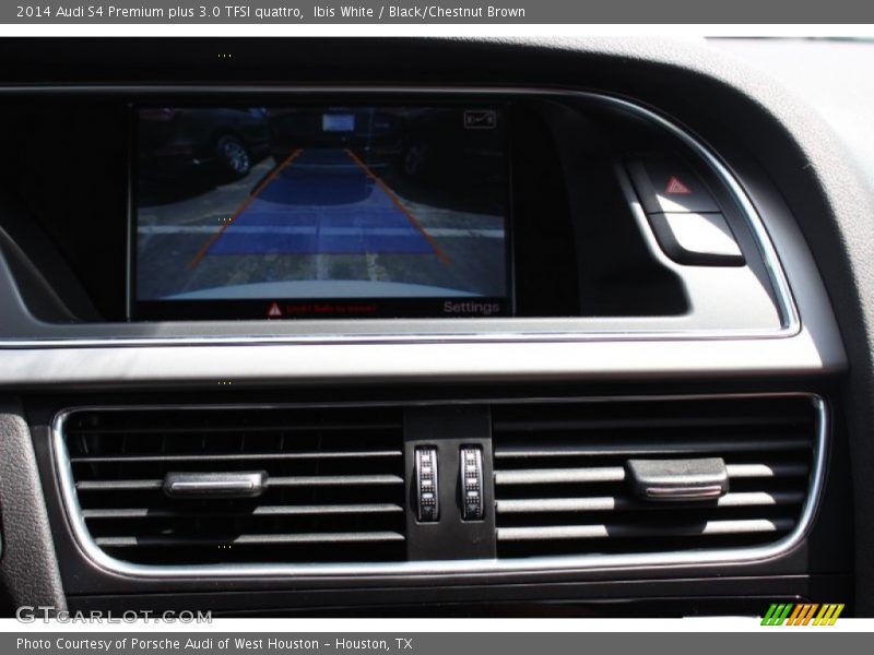 Ibis White / Black/Chestnut Brown 2014 Audi S4 Premium plus 3.0 TFSI quattro