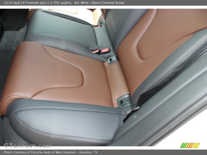 Ibis White / Black/Chestnut Brown 2014 Audi S4 Premium plus 3.0 TFSI quattro