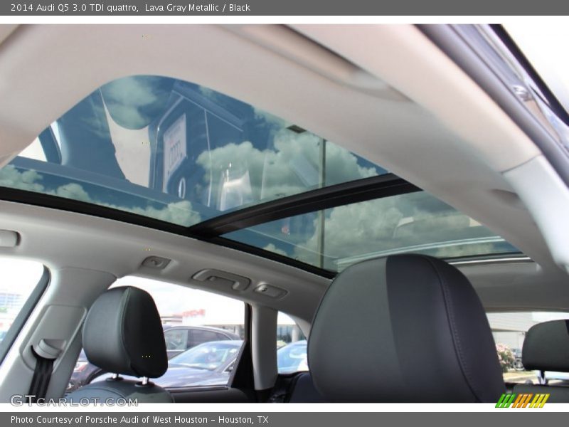 Lava Gray Metallic / Black 2014 Audi Q5 3.0 TDI quattro