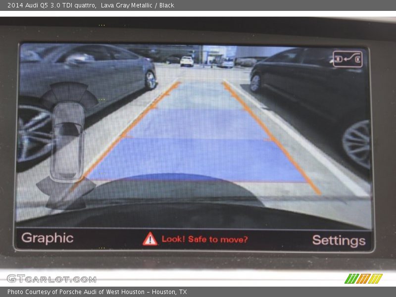 Lava Gray Metallic / Black 2014 Audi Q5 3.0 TDI quattro
