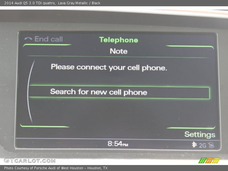 Lava Gray Metallic / Black 2014 Audi Q5 3.0 TDI quattro