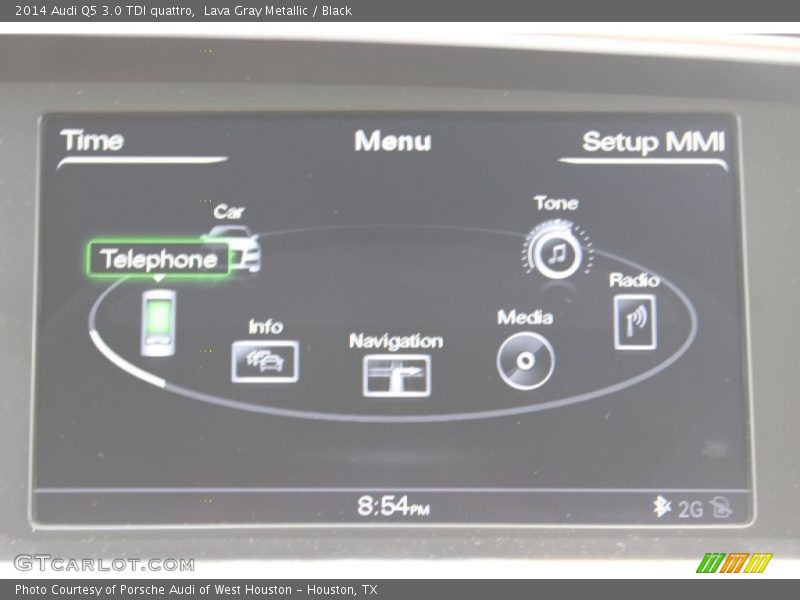 Lava Gray Metallic / Black 2014 Audi Q5 3.0 TDI quattro
