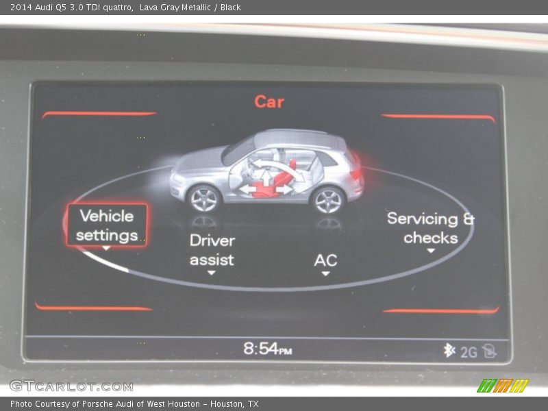 Lava Gray Metallic / Black 2014 Audi Q5 3.0 TDI quattro