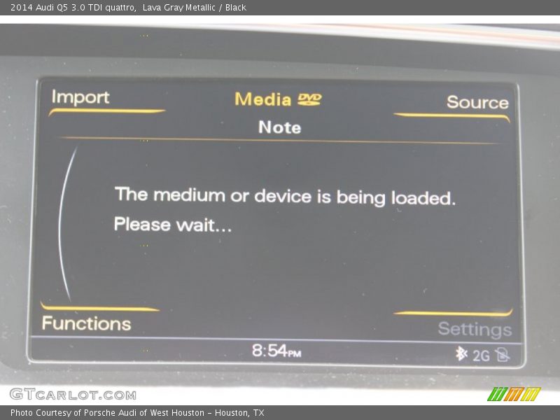 Lava Gray Metallic / Black 2014 Audi Q5 3.0 TDI quattro