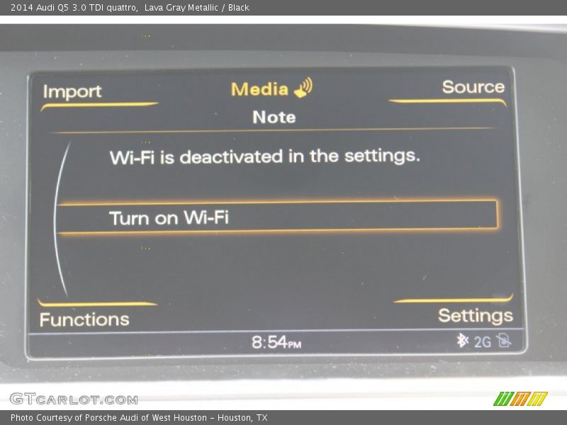 Lava Gray Metallic / Black 2014 Audi Q5 3.0 TDI quattro