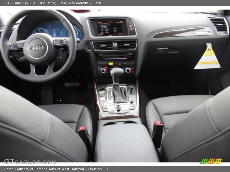 Lava Gray Metallic / Black 2014 Audi Q5 3.0 TDI quattro