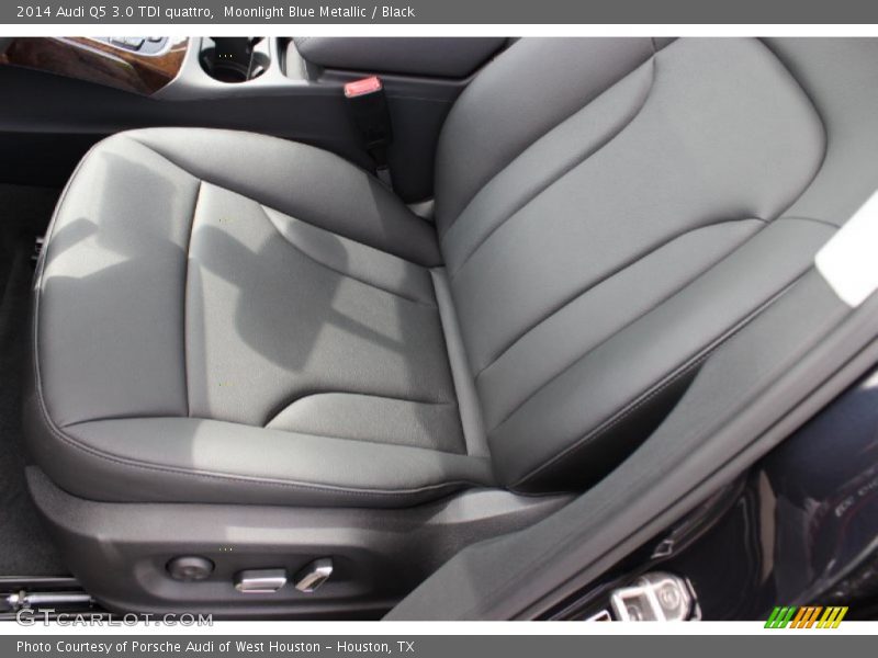 Moonlight Blue Metallic / Black 2014 Audi Q5 3.0 TDI quattro