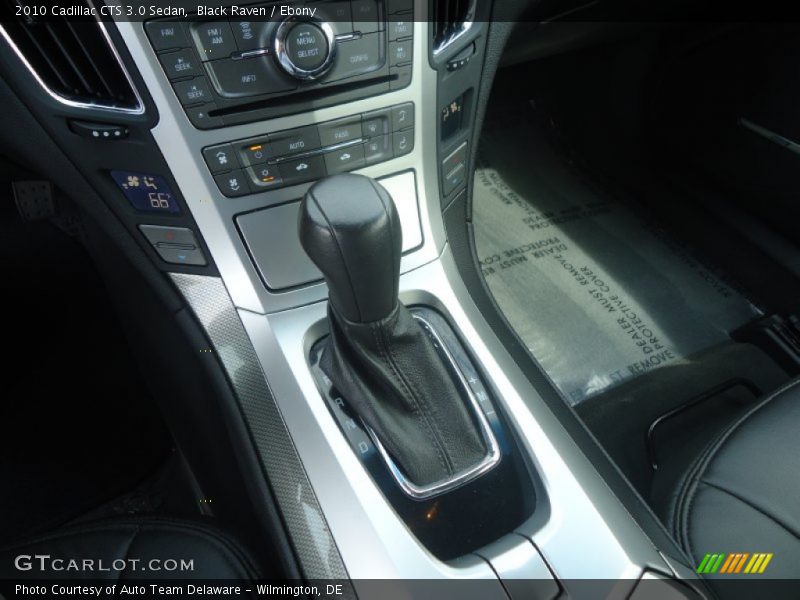 Black Raven / Ebony 2010 Cadillac CTS 3.0 Sedan