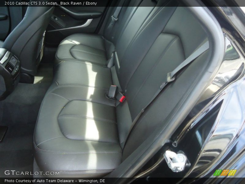 Black Raven / Ebony 2010 Cadillac CTS 3.0 Sedan