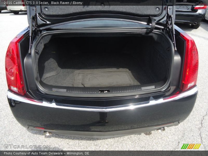 Black Raven / Ebony 2010 Cadillac CTS 3.0 Sedan