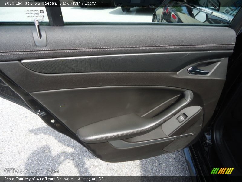 Black Raven / Ebony 2010 Cadillac CTS 3.0 Sedan