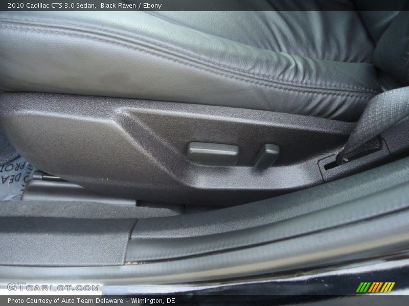 Black Raven / Ebony 2010 Cadillac CTS 3.0 Sedan