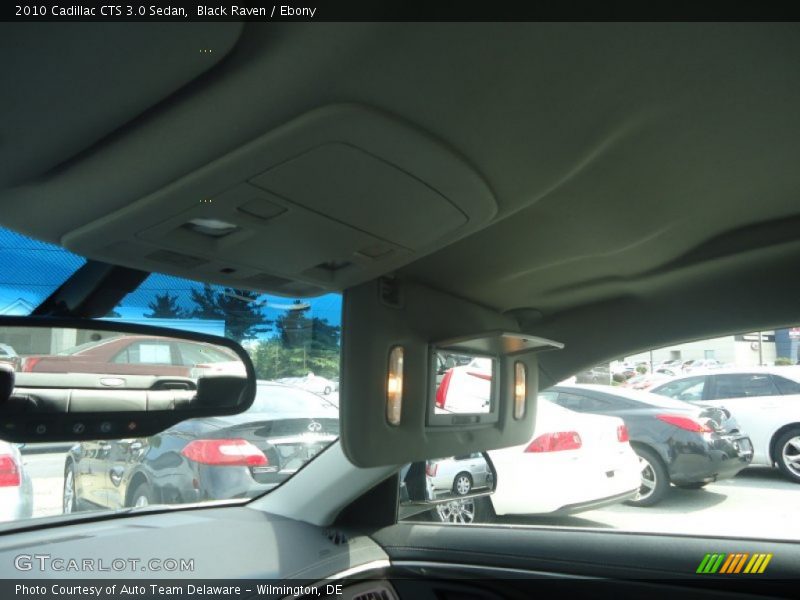 Black Raven / Ebony 2010 Cadillac CTS 3.0 Sedan