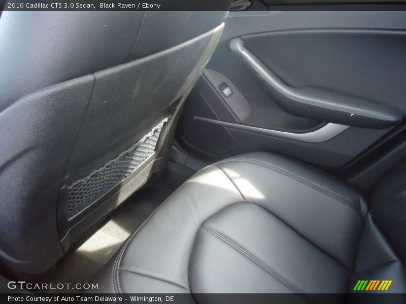 Black Raven / Ebony 2010 Cadillac CTS 3.0 Sedan