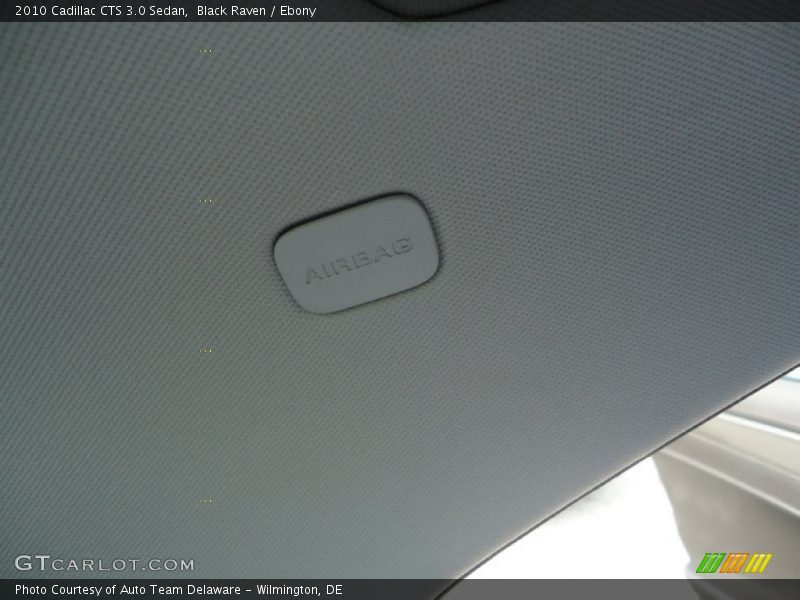 Black Raven / Ebony 2010 Cadillac CTS 3.0 Sedan