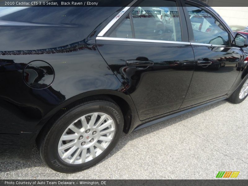 Black Raven / Ebony 2010 Cadillac CTS 3.0 Sedan