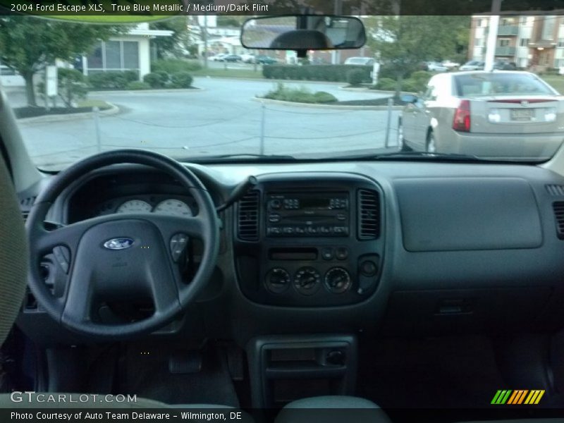 True Blue Metallic / Medium/Dark Flint 2004 Ford Escape XLS