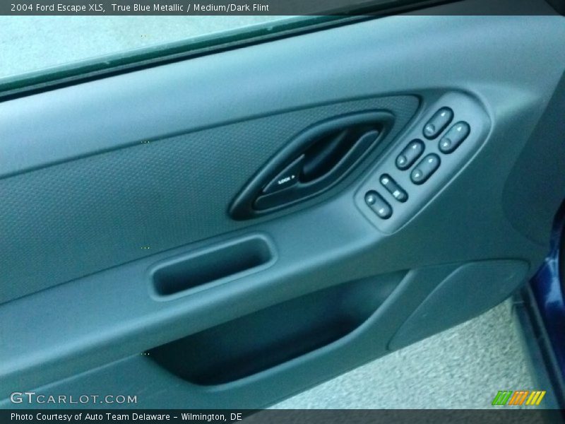 True Blue Metallic / Medium/Dark Flint 2004 Ford Escape XLS