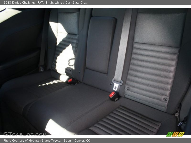 Bright White / Dark Slate Gray 2013 Dodge Challenger R/T