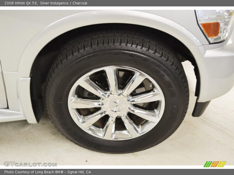 Silver Indulgence / Charcoal 2008 Infiniti QX 56