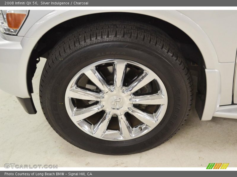 Silver Indulgence / Charcoal 2008 Infiniti QX 56
