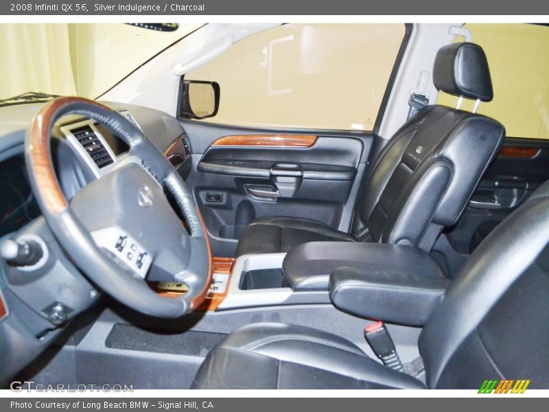 Silver Indulgence / Charcoal 2008 Infiniti QX 56