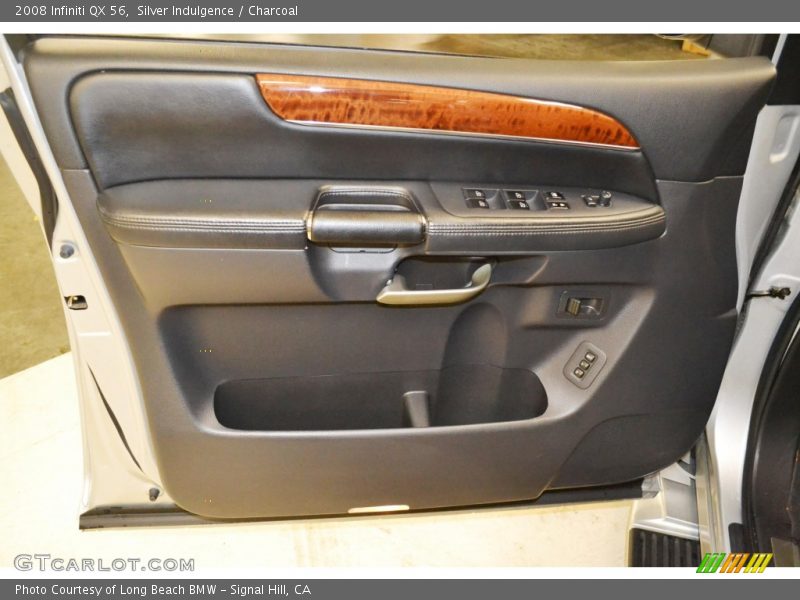 Silver Indulgence / Charcoal 2008 Infiniti QX 56
