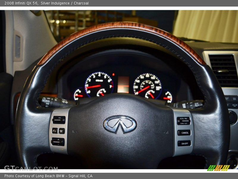 Silver Indulgence / Charcoal 2008 Infiniti QX 56