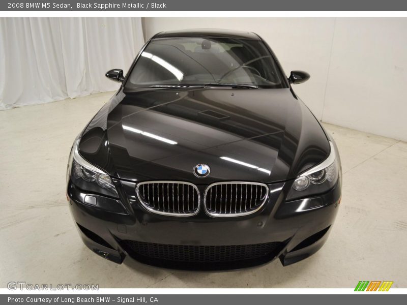 Black Sapphire Metallic / Black 2008 BMW M5 Sedan