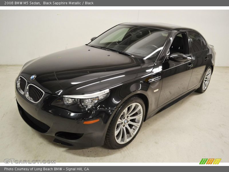 Black Sapphire Metallic / Black 2008 BMW M5 Sedan