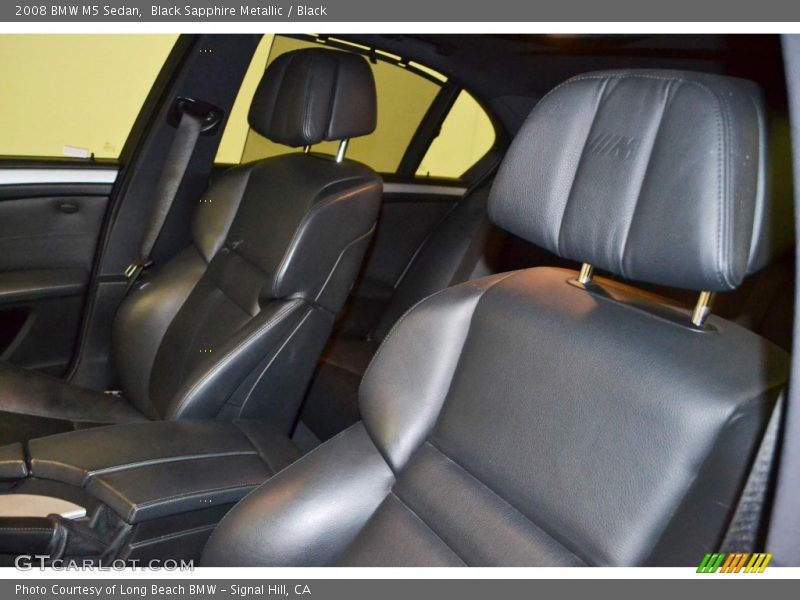 Black Sapphire Metallic / Black 2008 BMW M5 Sedan