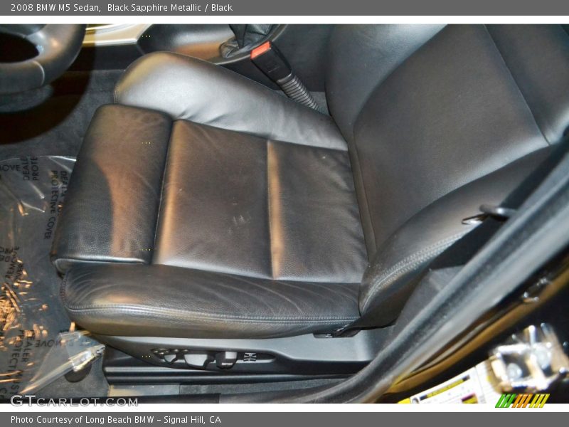 Black Sapphire Metallic / Black 2008 BMW M5 Sedan