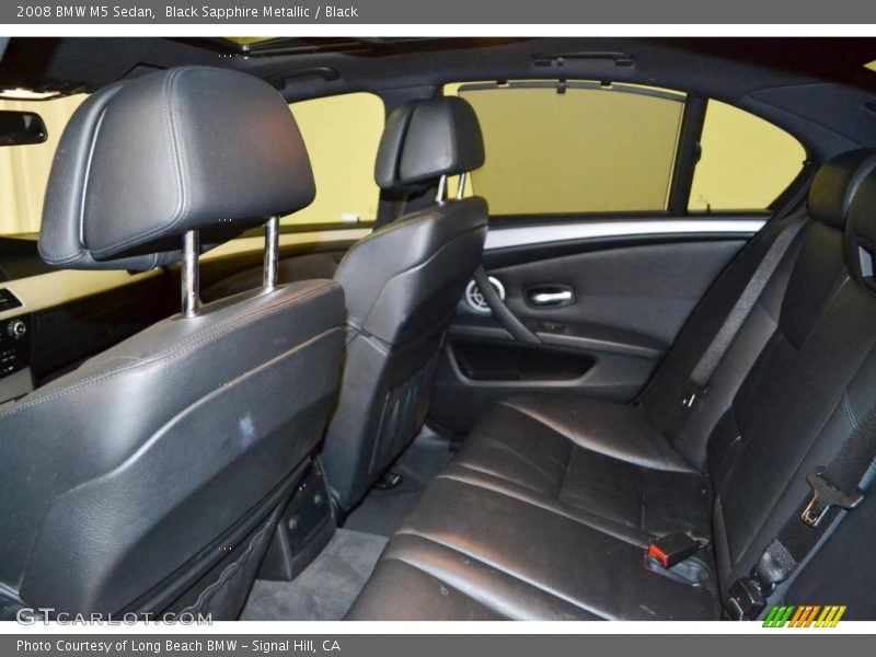 Black Sapphire Metallic / Black 2008 BMW M5 Sedan
