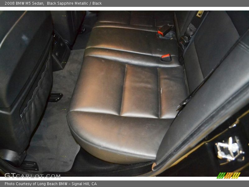 Black Sapphire Metallic / Black 2008 BMW M5 Sedan