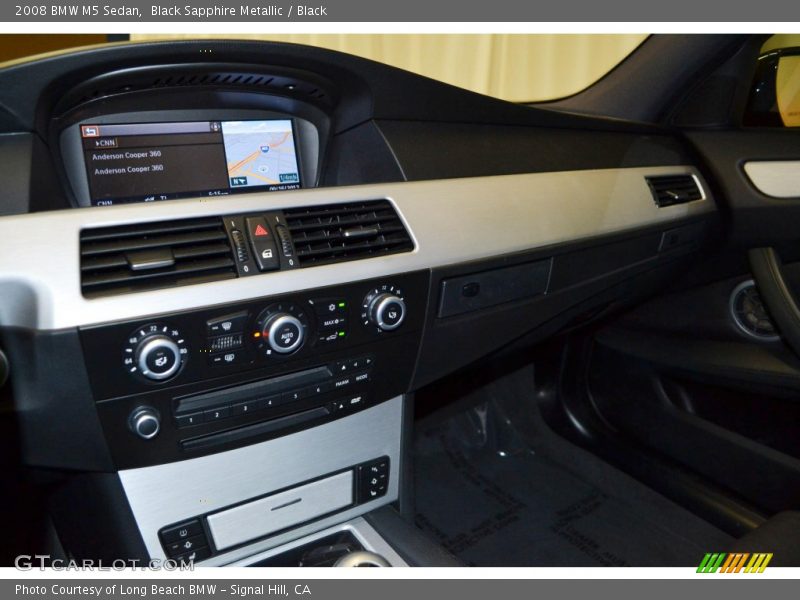 Black Sapphire Metallic / Black 2008 BMW M5 Sedan