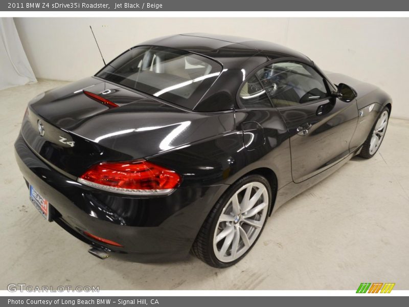 Jet Black / Beige 2011 BMW Z4 sDrive35i Roadster