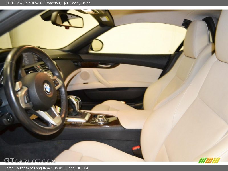 Jet Black / Beige 2011 BMW Z4 sDrive35i Roadster