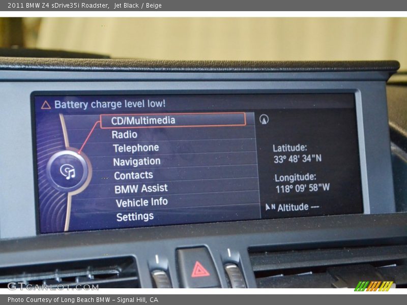 Jet Black / Beige 2011 BMW Z4 sDrive35i Roadster