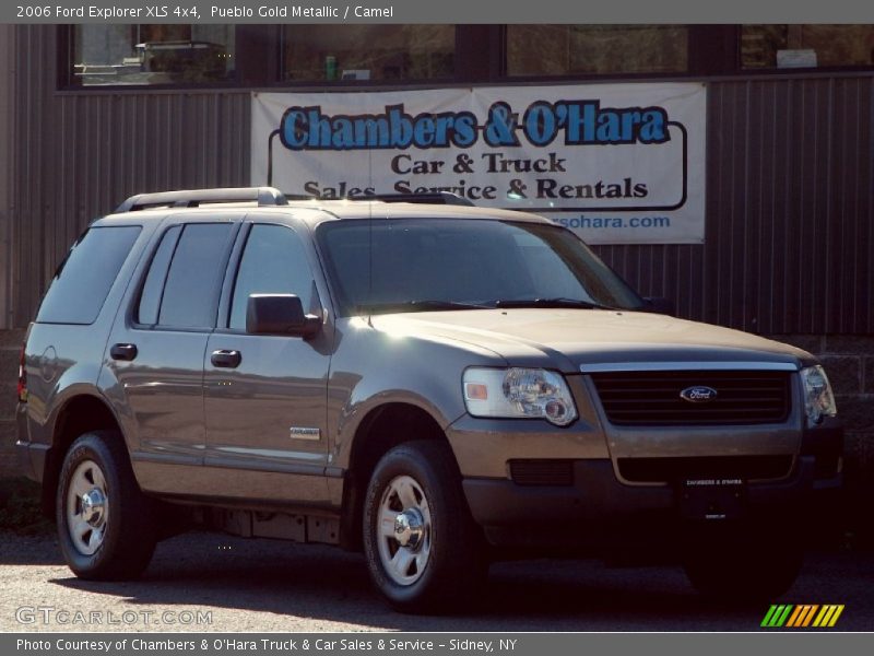 Pueblo Gold Metallic / Camel 2006 Ford Explorer XLS 4x4